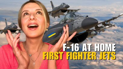 F-16 ALREADY IN UKRAINE: FIRST FIGHTER JETS FROM NETHERLANDS Vlog