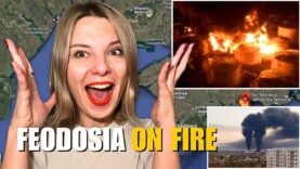 FEODOSIA ON FIRE AGAIN: LARGEST REFINERY IN CRIMEA STRIKE Vlog