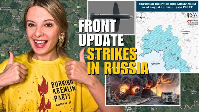 FRONTLINE UPDATE: ENCIRCLED IN KURSK, PALYANYTSYA ROCKET, PAVEL DUROV Vlog