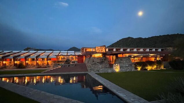 Frank Lloyd Wright’s Taliesin West in Scottsdale, Arizona