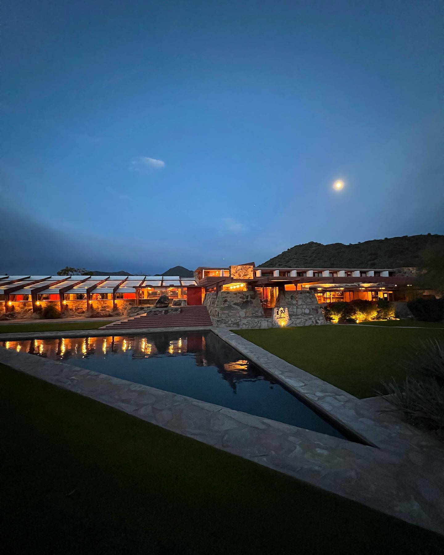 Frank Lloyd Wright’s Taliesin West in Scottsdale, Arizona