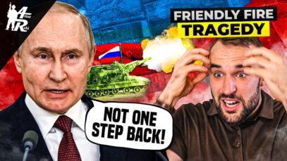 Friendly Fire in Panic: Russian Artillery Shot Their Own Retreating