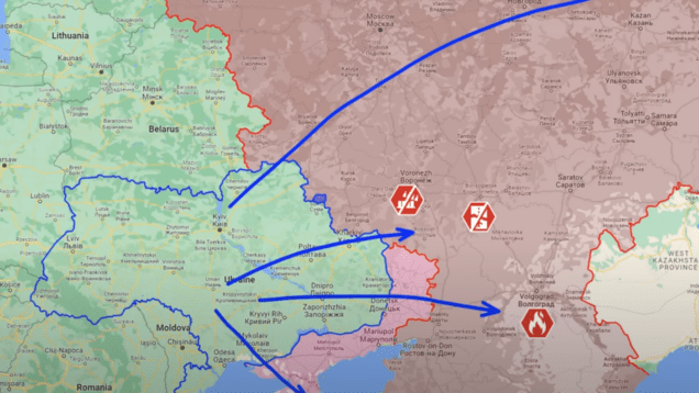 Frontline report: Ukraine ignites Russian strategic bases, flames span from