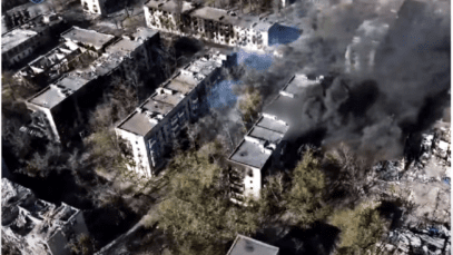 Frontline report: Ukraine’s demolition squads turn Toretsk high-rises into Russian