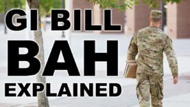 GI Bill Housing Allowance Explained (BAH)