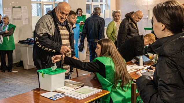 Georgian president calls elections “Russian special operation,” refuses to recognize