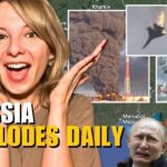 HUGE DAILY STRIKES IN RUSSIA: SU-25, ROSTOV REFINERIES, RYAZAN POWER PLANT Vlog 789: War in Ukraine