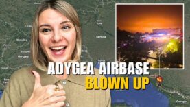 HUGE NIGHT ATTACK ON RUSSIA: ADYGEA AIRBASE BLOWN UP Vlog