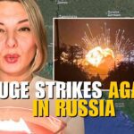 HUGE STRIKES IN RUSSIA AGAIN: AMMO DEPOTS MASSIVE DETONATIONS Vlog 812: War in Ukraine