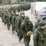 Soldiers Russian mobilization