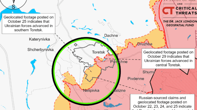 ISW: Russian advances accelerate but remain slow in eastern Ukraine