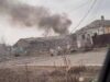 An air strike was carried out on the village of
