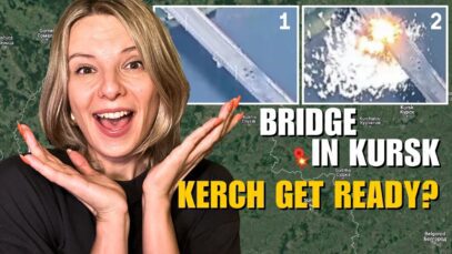 KURSK BRIDGE BLOWN UP: CUTTING OFF RUSSIAN MILITARY Vlog 777: