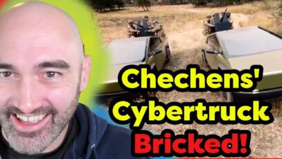 Kadyrov’s Cybertruck BRICKED Before Ever Seeing Combat!