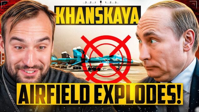 Khanskaya Airfield in Russia was Destroyed by Ukrainian Drones |