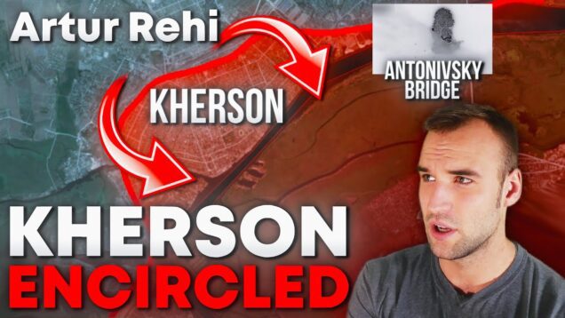 Kherson is encircled by Ukrainian forces – Russians are trapped