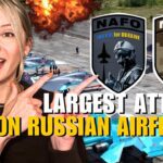 LARGEST DRONE ATTACK ON RUSSIA: 4 AIRBASES IN KURSK, VORONEZH, SAVASLEYKA Vlog 775: War in Ukraine