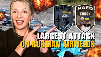 LARGEST DRONE ATTACK ON RUSSIA: 4 AIRBASES IN KURSK, VORONEZH,