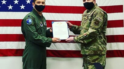 Last week in uniform!