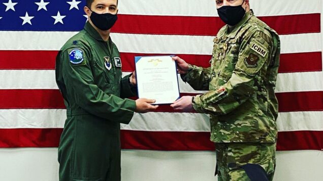 Last week in uniform!