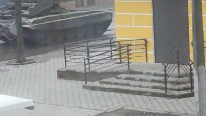 “TOS-1” spotted in Tokmok, the video was filmed 5 hours