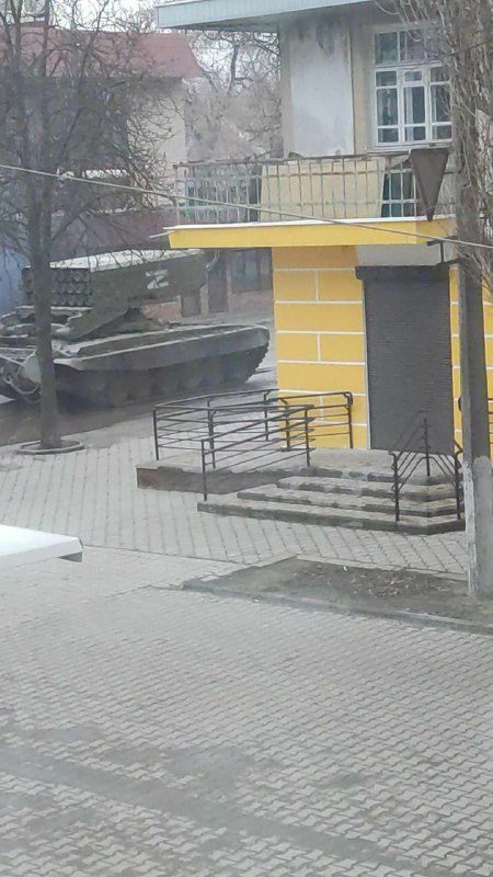 "TOS-1" spotted in Tokmok, the video was filmed 5 hours ago....