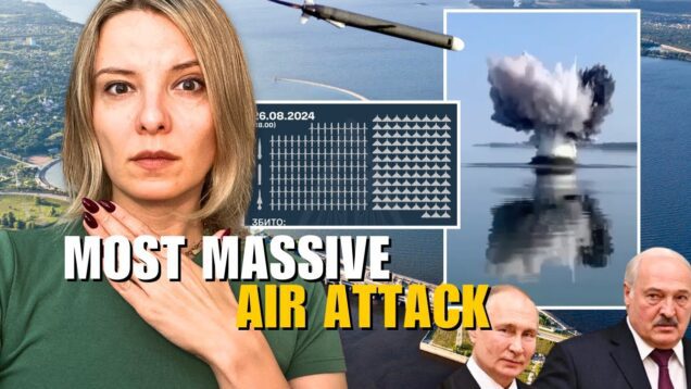 MOST MASSIVE RUSSIAN AIR ATTACK ON UKRAINE – THREAT FROM