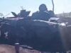 Many Wrecked Russian Vehicles Near Vodyane, Donetsk Filmed by Russian