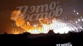 Massive Drone Strike Hits Morozovsk Airbase and Oil Depot –BIG