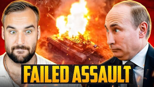 Massive Russian Failed Assault | 17 Tanks Lost in an