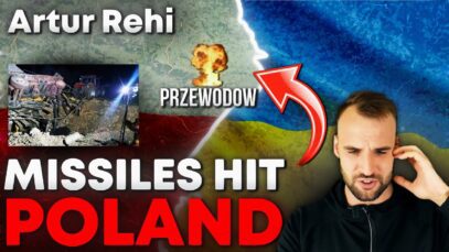 Missiles hit Poland