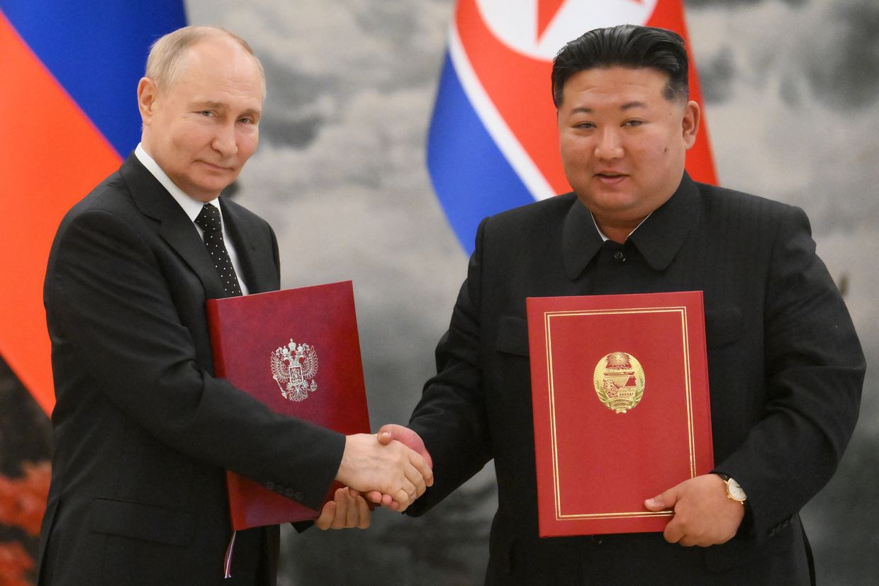 North Korean troops dispatch was secret clause of Moscow-Pyongyang pact, WSJ reports