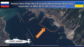 Novorossiysk Naval Base Emptied of Ships — Fear of ATACMS/Storm