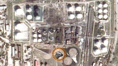 OSINT confirms destruction of eight fuel tanks at oil depot