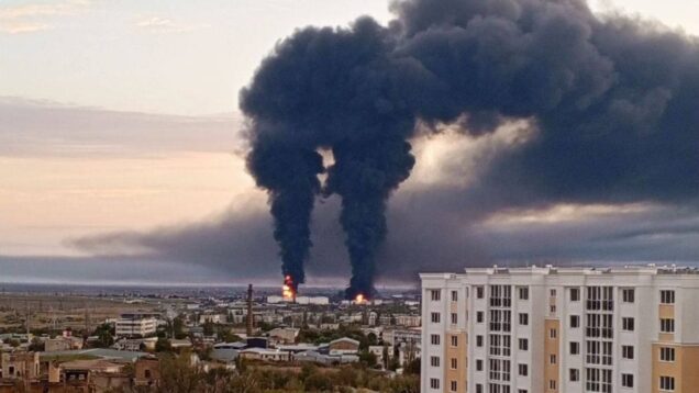 Oil depot in Feodosia hit by Rocket Forces of Armed