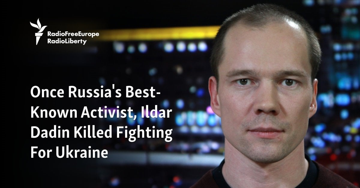 Once Russia's Best-Known Activist, Ildar Dadin Killed Fighting For Ukraine