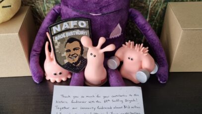 People are sending me pictures of their patches arriving in