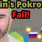 Putin Rolls Out The COPE Over Pokrovsk FAILURE!