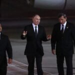 Putin visits Turkmenistan for regional forum, meeting with Iran's president