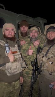 — Video of Chechen Fighters of the Russian National Guard going to the Kyiv/Kie...