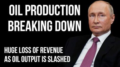 RUSSIA Cuts Oil Production – Huge Fall in Russian Income