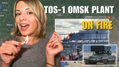 RUSSIA MILITARY PLANTS SABOTAGE: TOS-1 FACTORY IN OMSK ON FIRE