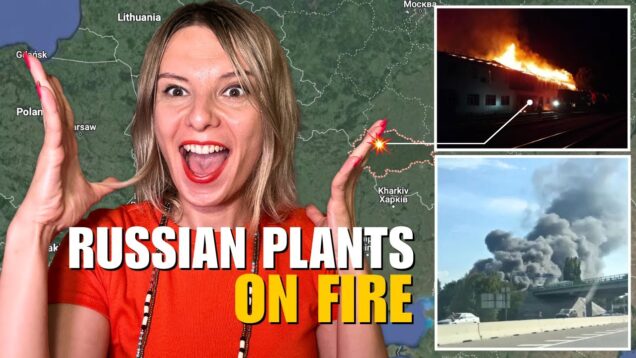 RUSSIAN PLANTS ON FIRE: UAV STRIKE IN KURSK REGION Vlog
