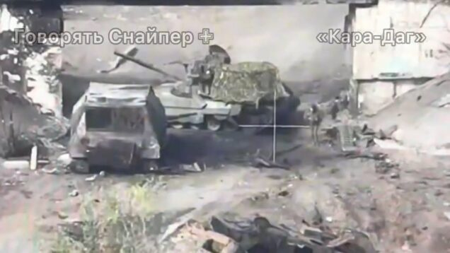 Russia Abandons T-72 Under a Bridge–Ukraine Captures It