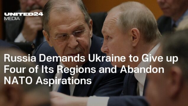 Russia Demands Ukraine to Give up Four of Its Regions