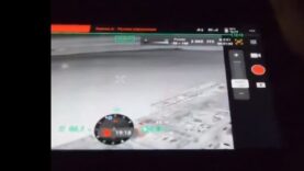 Russia Intercepts a Ukrainian Marine Drone with a Drone