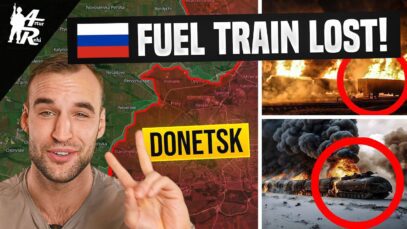 Russia Lost an Entire Fuel Train in Donetsk! | Ukrainian