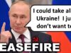 Russia is Losing and Wants a Ceasefire