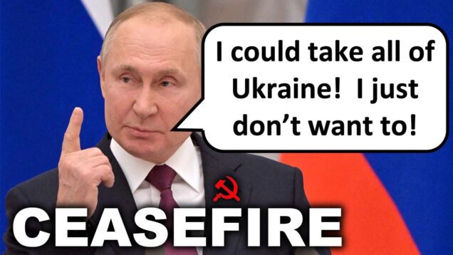 Russia is Losing and Wants a Ceasefire