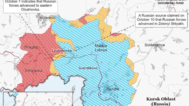 Russia sends 50,000 troops to Kursk Oblast from other fronts